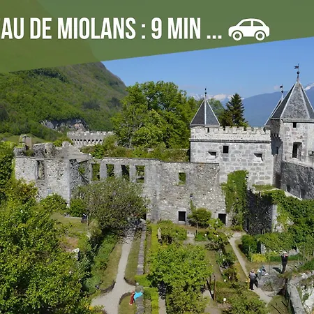 度假居 La Source Du Bonheur-clim Parking Wifi - Clg Savoie 圣皮尔阿匹格