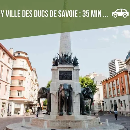 度假居 La Source Du Bonheur-clim Parking Wifi - Clg Savoie *